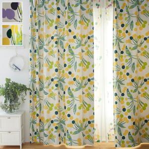 レースカーテン 2枚組 幅100cm 丈133/176/198cm 猫柄 ねこ 形状記憶