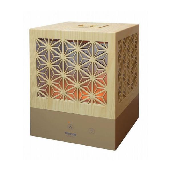 TEKNOS テクノス 超音波加湿器3.5L 組子調 ナチュラルブラウン EL-C36L NB 暖房...
