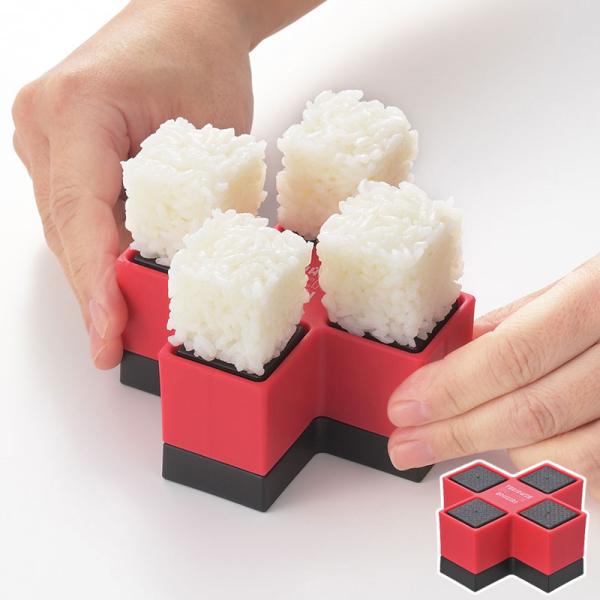 曙産業 とびだせ ブロックおにぎりレッド CH-2118 代引不可