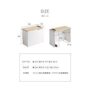 ケーブル収納ボックス コンセント付き 収納 収...の詳細画像3