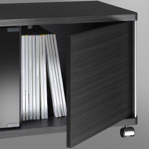 テレビ台 ハイタイプ 幅160cm ブラック ...の詳細画像2