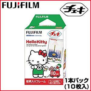 FUJIFILM フジフィルム チェキ用フィルム instax mini ハローキティ 1本パック 10枚入｜recommendo