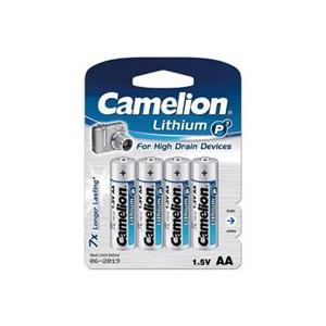 Camelion 単3形リチウム電池 4本パック FR6-BP4