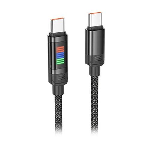 日本トラストテクノロジー JTT hoco U126 ダイナミックRGBケーブル PD100W ブラ...