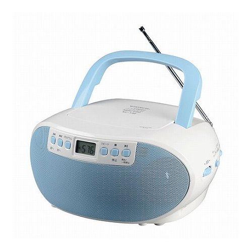 WINTECH CDラジオ ブルー KC-132A 家電 情報家電 ラジオ 代引不可