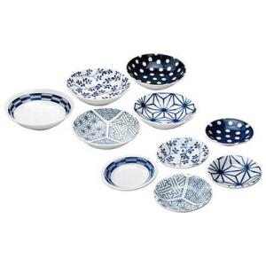 染小紋 小鉢小皿揃 KM-4004AW : XPRICE Yahoo!店 - 通販 - Yahoo