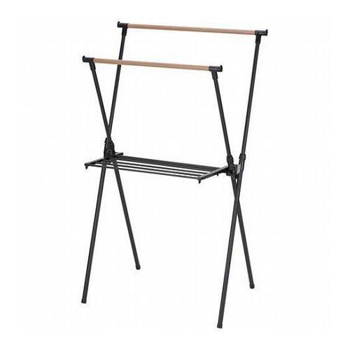 武田コーポレーション デザイン室内物干しX型 ブラック C0-DSX80BK 代引不可