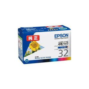 EPSON 純正インクカートリッジ 4色セット IC4CL32 パソコン パソコン周辺機器 インク EPSON 代引不可｜recommendo