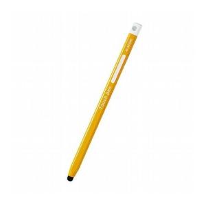 エレコム タッチペン タブレット iPad スマホ 鉛筆型 三角 太軸 感度タイプ イエロー タブレット学習 学校 子供 キッズ P-TPEN02SYL 代引不可｜recommendo