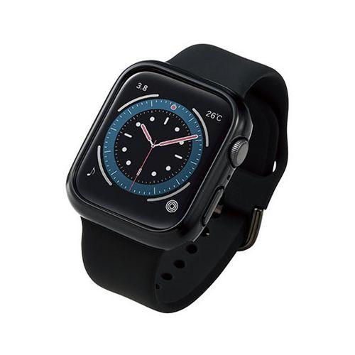 エレコム Apple Watch44mm用ハードバンパー AW-20MBPPBK 代引不可