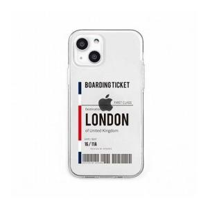 dparks ソフトクリアケース for iPhone 13 london DS21164i13 代引不可｜recommendo