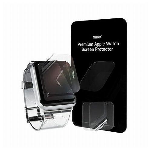miak セルフヒーリング 液晶保護フィルム for Apple Watch SE 6 5 4 44...