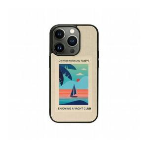 Man & Wood 天然木ケース for iPhone 14 Pro Vintage Summer 背面カバー型 I23628i14P 代引不可｜recommendo