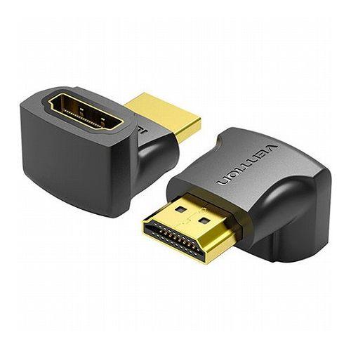 VENTION 4K対応 HDMI 270°折れ Male to Female アダプター AI-2...