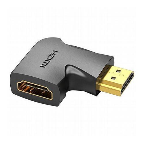 VENTION 4K対応 HDMI 90°折れ Male to Female アダプター 2個入り ...