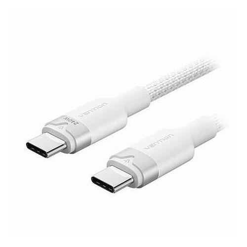 VENTION USB 2.0 C Male to C Male 5Aケーブル 1m アルミニウム合...