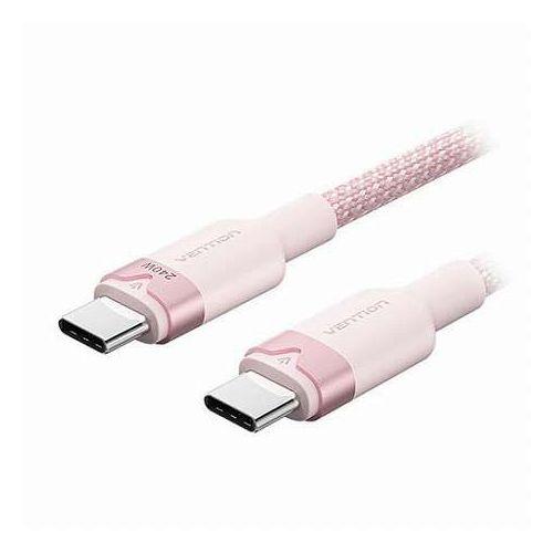 VENTION USB 2.0 C Male to C Male 5Aケーブル 2m アルミニウム合...