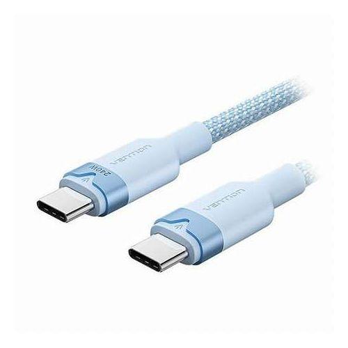 VENTION USB 2.0 C Male to C Male 5Aケーブル 2m アルミニウム合...