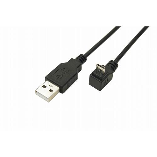 変換名人 USB A to micro下L型100cmケーブル USBA-MCDL/CA100 代引...
