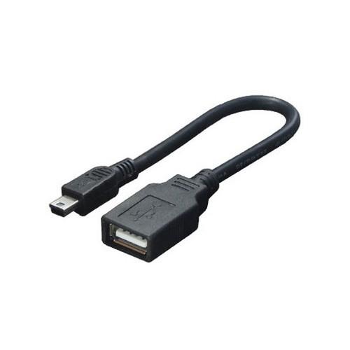 変換名人 miniUSB HOSTケーブル USB-M5H/CA20 パソコン パソコン周辺機器 そ...