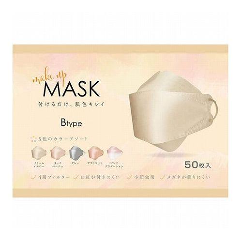 MEDIK Make UP MASK 50枚 MCH-A147-B 防災用品 衛生用品 マスク 代引...