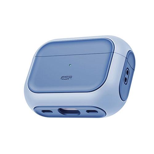 ESR ORBIT MagSafe対応ハイブリッドケースfor AirPods Pro 3 ブルー ...