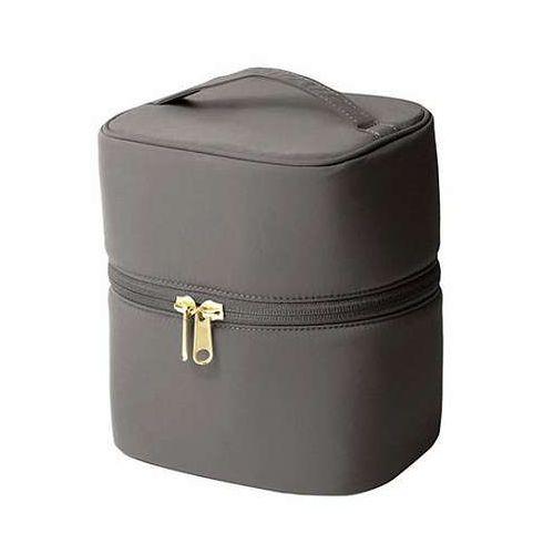 ライズクリエイション バニティポーチ タテ長 使いやすさを追求 Mサイズ チャコールグレー R047...