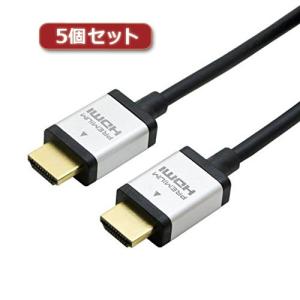 5個セット ミヨシ PREMIUM HDMIケーブル 2m 黒 HDC-P20/BKX5 パソコン パソコン周辺機器 ケーブル｜recommendo