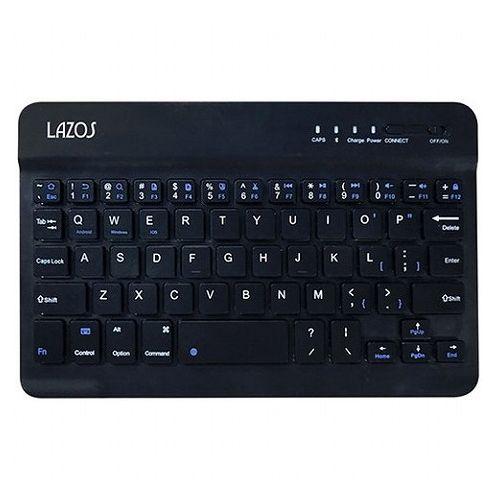 10個セット Lazos Bluetoothキーボード ブラック L-BTK-BX10 代引不可
