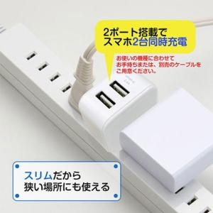 3個セット エアージェイ スリムキューブAC充...の詳細画像3