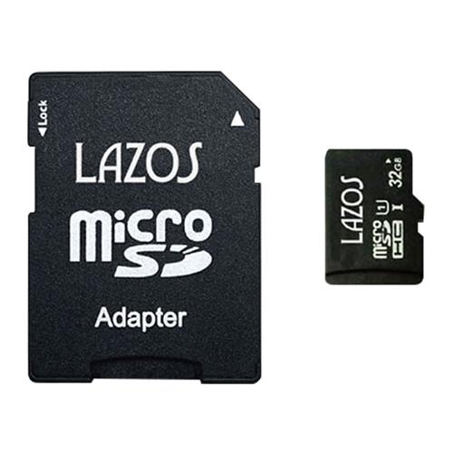 20個セット Lazos microSDHCメモリーカード 32GB UHS-I CLASS10 紙...