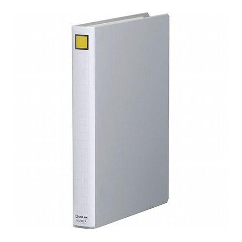 5個セット KING JIM キングジム キングファイルSDDE A4S グレー KJ-2472A-...