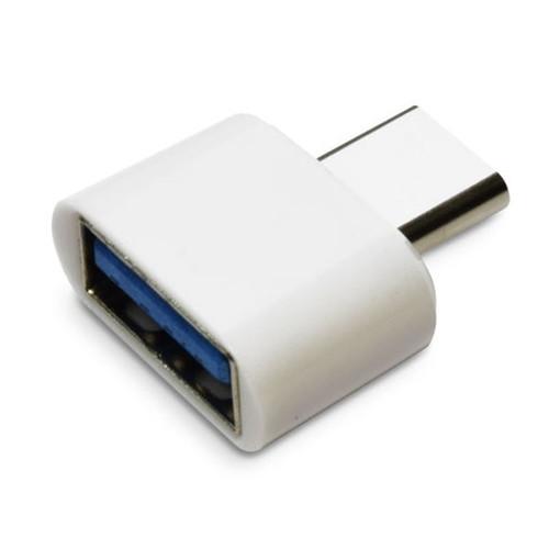 10個セット 日本トラストテクノロジー OTG USB A →USB TypeC変換コネクター ホワ...
