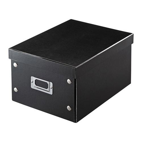 5個セット サンワサプライ 組み立て式DVD BOX ブラック FCD-MT4BKNX5 代引不可