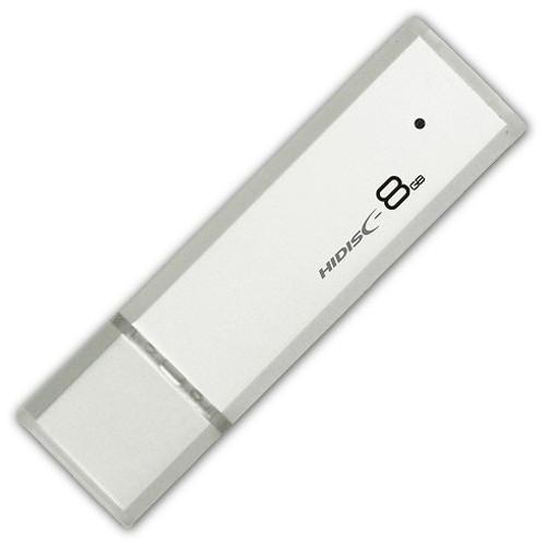 5個セット HIDISC USB 3.0 フラッシュドライブ 8GB シルバー キャップ式 HDUF...