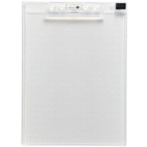 5個セット LIHIT LAB. AQUA DROPs クリップボード A4E型 クリスタル A-5...