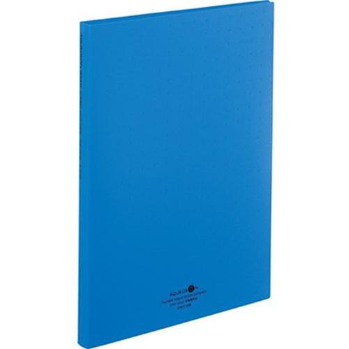 5個セット LIHIT LAB. 名刺帳 ポケット交換タイプ A4 300カード 青 A-5042-...