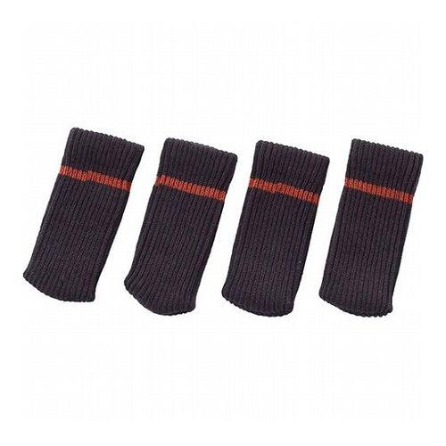 5セット スマイルキッズ ズレにくいイス脚カバー1脚用 ブラウン AIC-05BRX5 代引不可