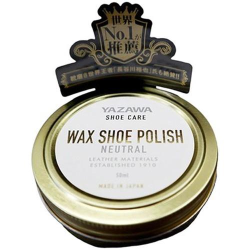 5セット 矢澤 YAZAWA SHOE CARE ワックスシューポリッシュ ニュートラル 50mL ...