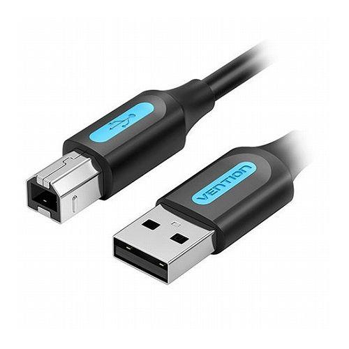5本セット VENTION USB 2.0 A Male to B Maleケーブル PVC Typ...