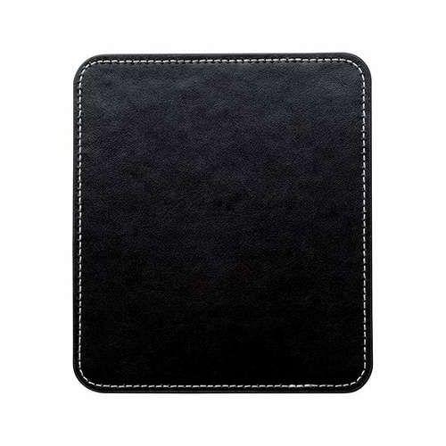 5枚セット レザーマウスパッド スクエア 資源の有効利用に貢献する高品質なエコアイテム リアルブラッ...
