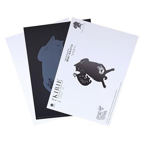 トラストプリンティング 切り絵キット MIKI KAJITA ねこシリーズ ひだまり ARTSET-...