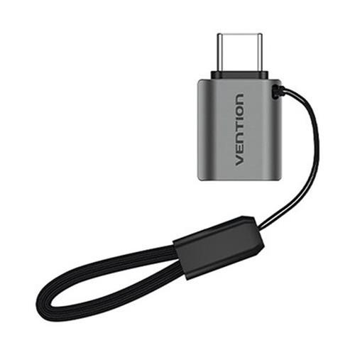 VENTION USB-C Male to USB 3.0 Female OTG アダプター アルミ...