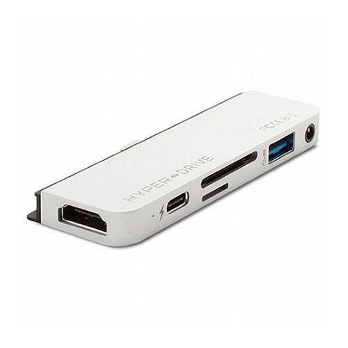 HYPER HyperDrive iPad Pro専用 6-in-1 USB-C Hub シルバー ...