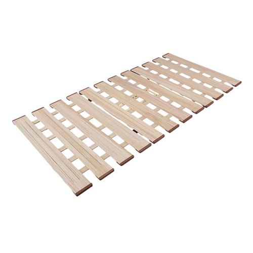 オスマック 薄型軽量幅広すのこベッド 3つ折れ式 セミシングル MYT-80 代引不可