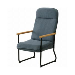 フットレスト付リラックスチェア ワインレッド リクライニングチェア