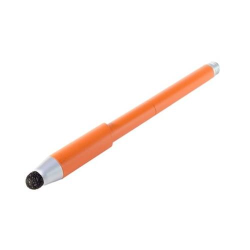 ミヨシ 低重心感圧付きタッチペン オレンジ STP-07/OR スマートフォン タブレット 携帯電話...
