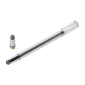 ミヨシ 先端交換式タッチペン 導電繊維タイプ シルバー STP-L01/SL｜recommendo