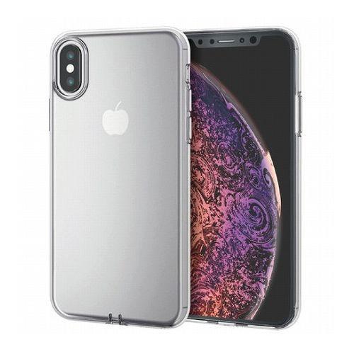 エレコム iPhone XS ソフトケース 極み クリア PM-A18BUCTCR 代引不可