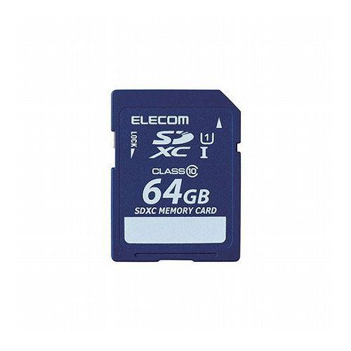 エレコム SDXCカード/データ復旧サービス付/Class10/64GB MF-FSD064GC10...